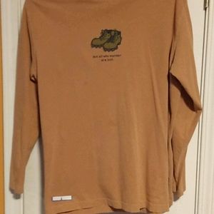 Life is good long sleeve shirt